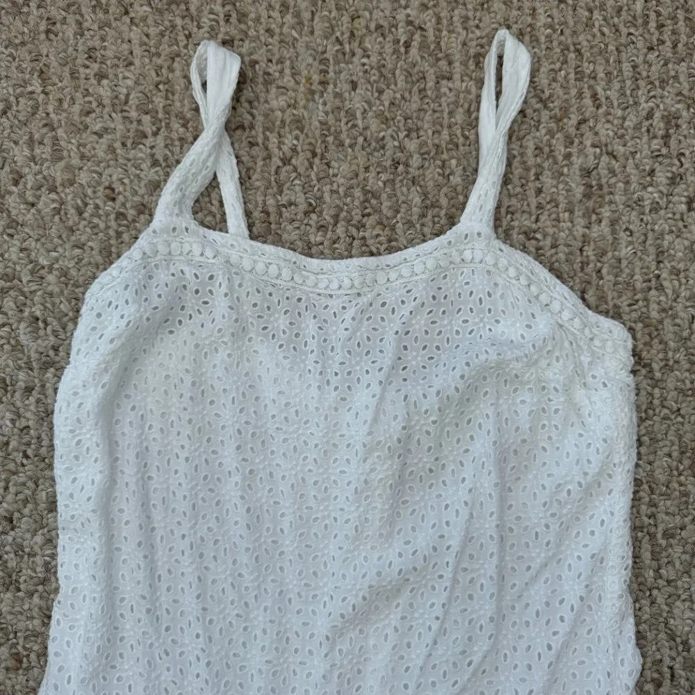 Three Dots‎ Textured Laced Sleeveless Sundress Size XS